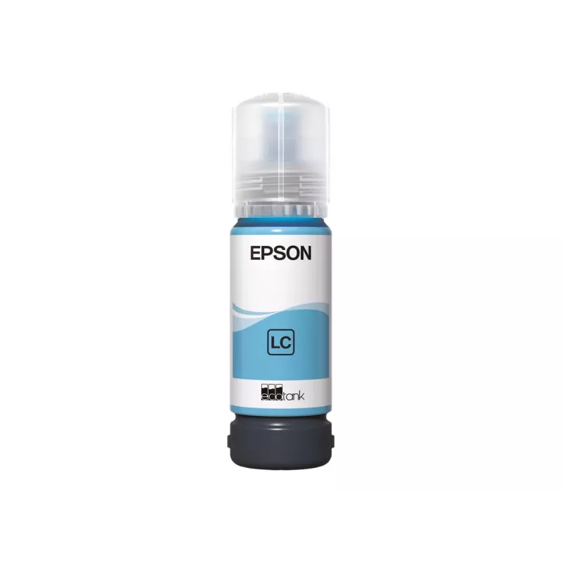 EPSON 108 EcoTank ανοιχτό κυανό μελάνι σε φιάλη