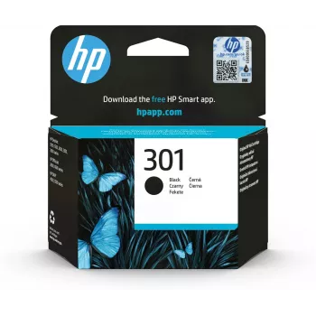 HP 301 μαύρο γνήσιο μελάνι