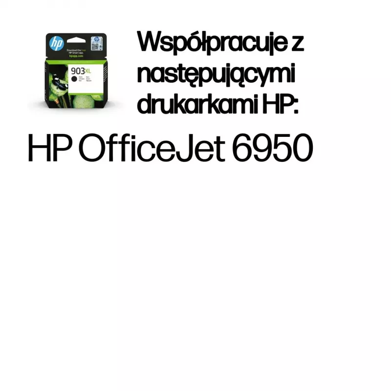 HP 903XL High Yield μαύρο γνήσιο μελάνι