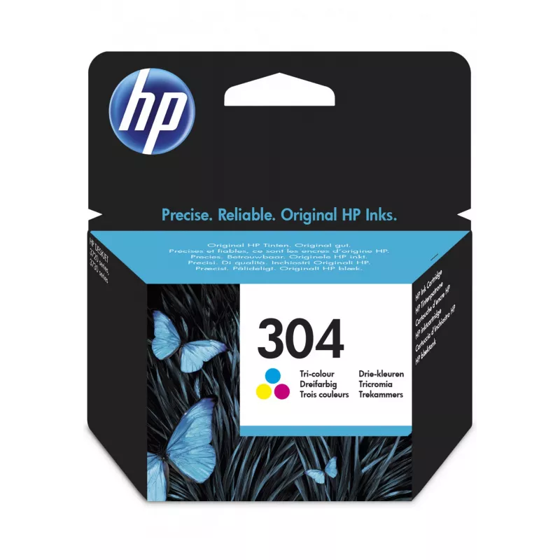 HP 304 τρίχρωμο γνήσιο μελάνι