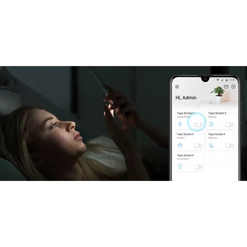 Tapo P100 V2 - Smart Plug - Mini - ασύρματο - 802.11b/g/n, Bluetooth 4.2 - 2