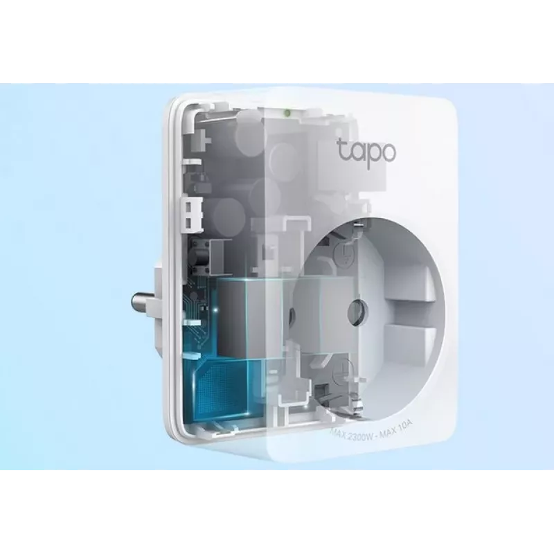 Tapo P100 V2 - Smart Plug - Mini - ασύρματο - 802.11b/g/n, Bluetooth 4.2 - 2