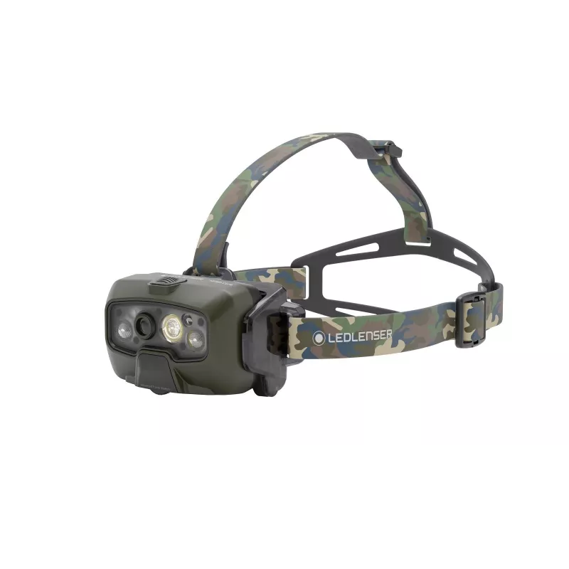 Ledlenser HF8R Core RGB Camouflage - Φακός κεφαλής LED, πράσινο