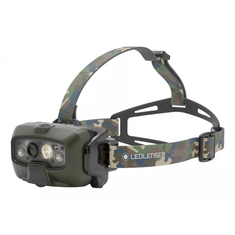 Ledlenser HF8R Core RGB Camouflage - Φακός κεφαλής LED, πράσινο