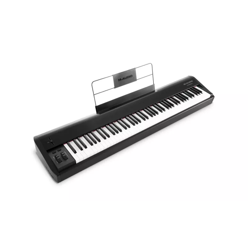 MIDI keyboard M-AUDIO HAMMER 88 88 πλήκτρα USB Μαύρο Λευκό