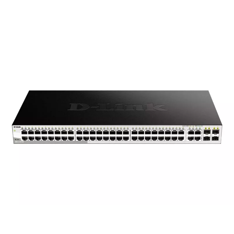 D-Link Switch 48 θυρών Gigabit Smart Managed με 4 συνδυαστικές θύρες 1000BASE-T/SFP