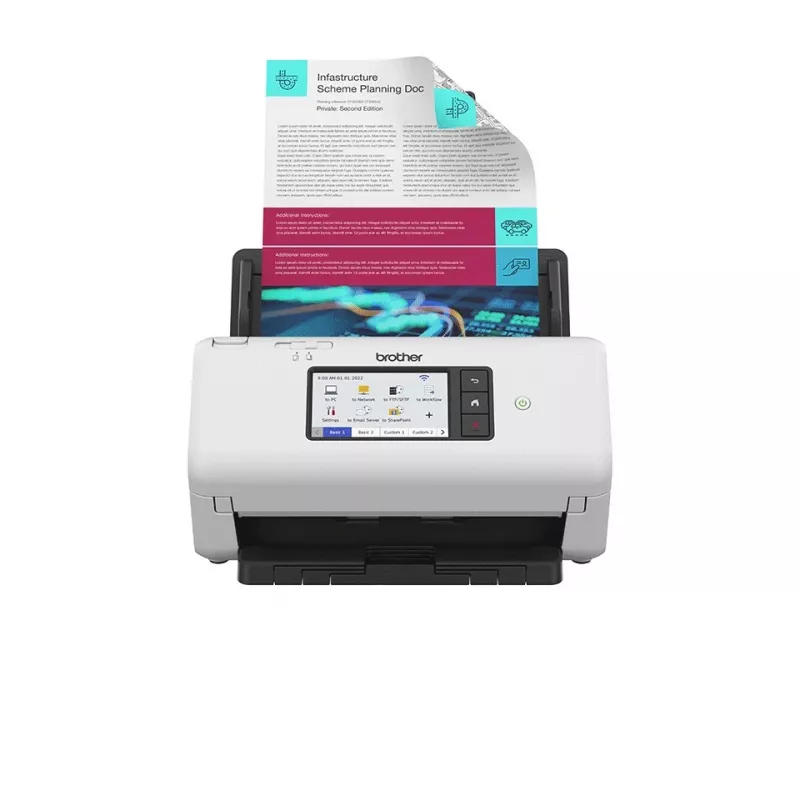 Σαρωτής ADF Brother ADS-4700W 600 x 600 DPI A4 Ασπρόμαυρο