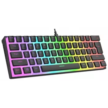Ενσύρματο μηχανικό πληκτρολόγιο - Rampage RADIANT K11 Μαύρο RGB