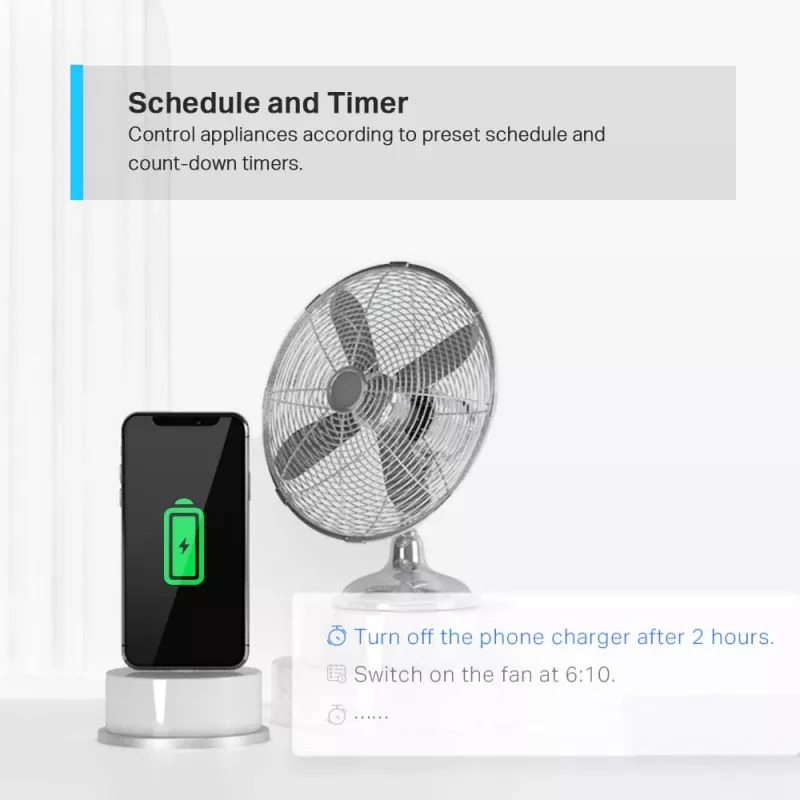 TP-Link Tapo Mini Έξυπνη πρίζα Wi-Fi