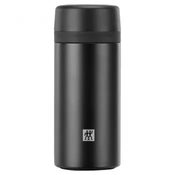 Θερμός μπουκάλι ZWILLING THERMO 0,42 L, Ανοξείδωτο ατσάλι, Μαύρο, 7 h ζεστό / 10 h κρύο