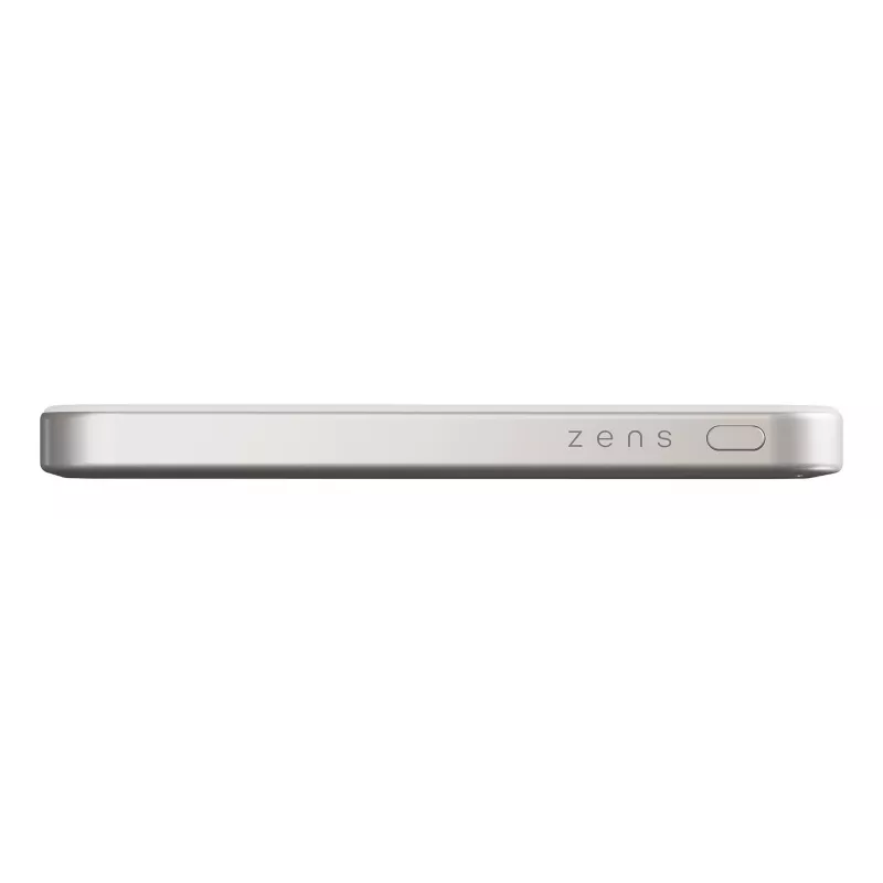 ZENS Pro 1 λεπτό 5000 mAh ασύρματη φόρτιση λευκό