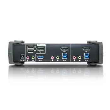 ATEN 2-Port USB 3.1 Gen 1 4K DisplayPort 1.2 KVMP™ Switch με ήχο (περιλαμβάνεται καλώδιο KVM)