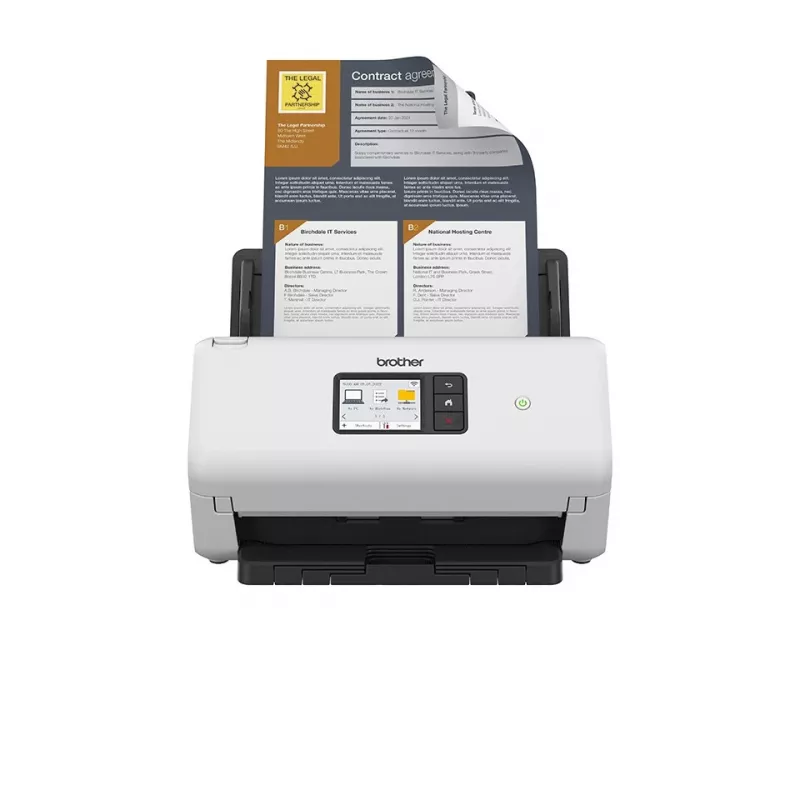 Σαρωτής ADF Brother ADS-4500W 600 x 600 DPI A4 μαύρο λευκό