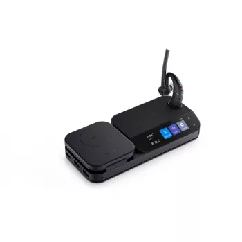 Yealink BH71-WORKSTATION Ακουστικά/Headset ασύρματα in-ear γραφείου/call center Bluetooth σταθμός φόρτισης μαύρο
