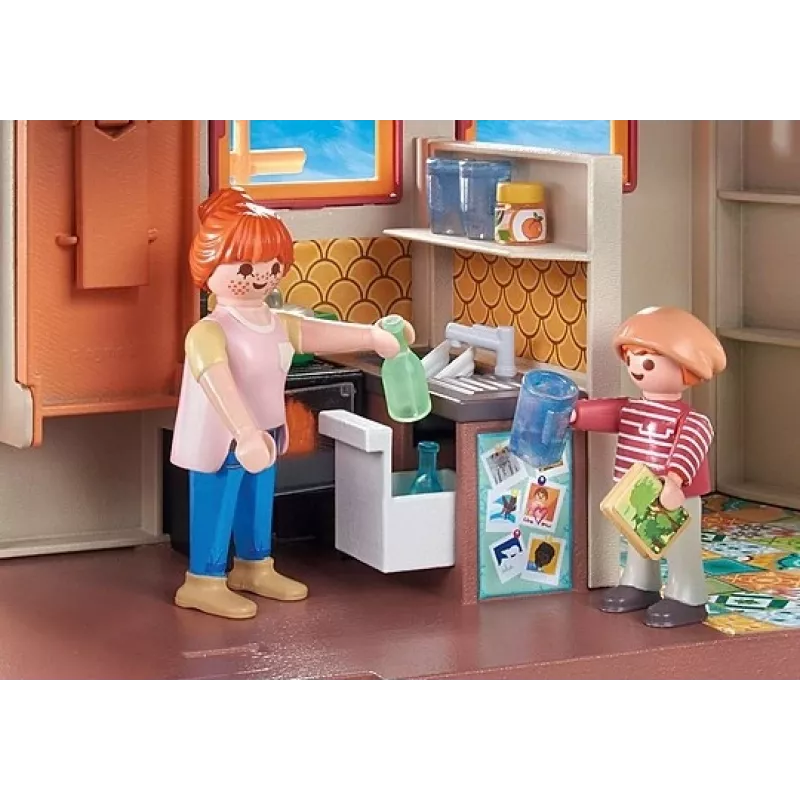 Playset Family Playmobil 71509 πολύχρωμο ηλικία 4-10