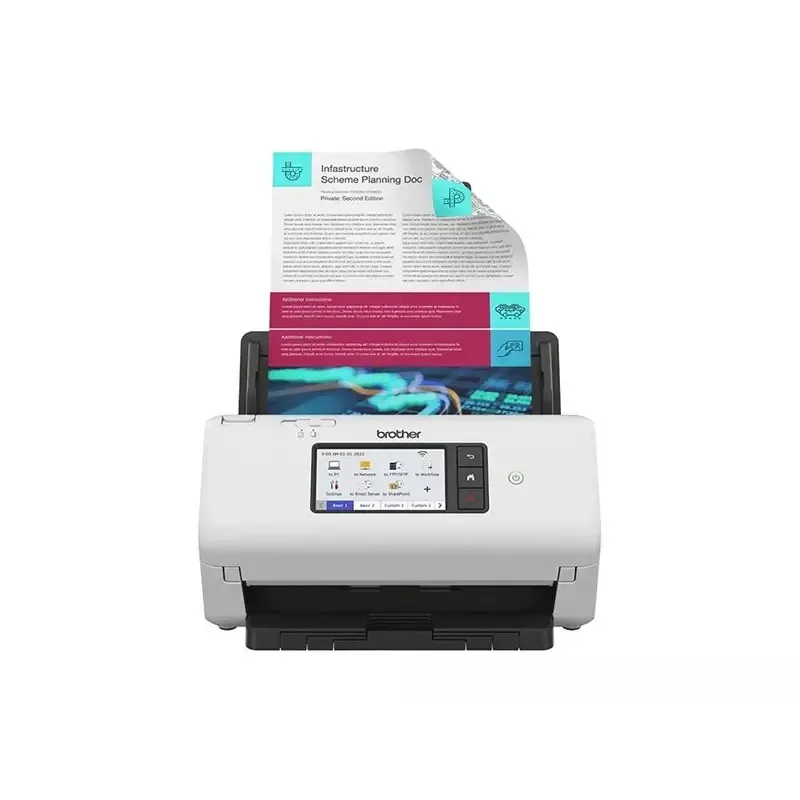 Σαρωτής εγγράφων Brother ADS-4700W Wireless Duplex 600 dpi