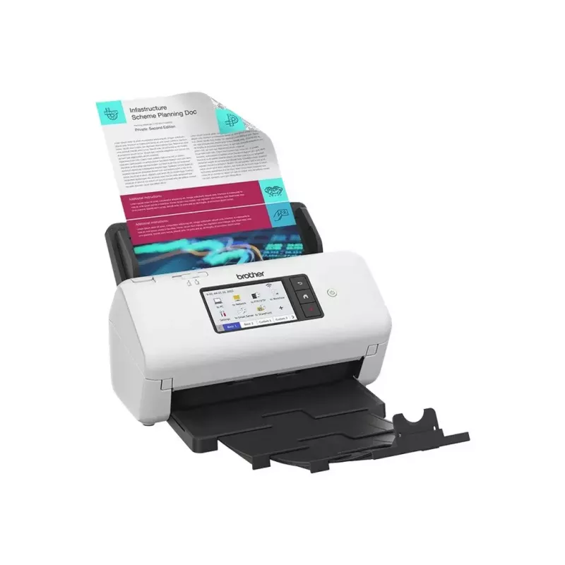 Σαρωτής εγγράφων Brother ADS-4700W Wireless Duplex 600 dpi