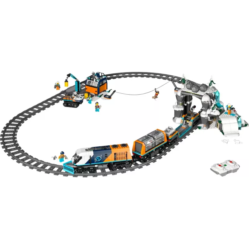 LEGO CITY 60470 Εξερευνητής Arctic Polar Express τρένο