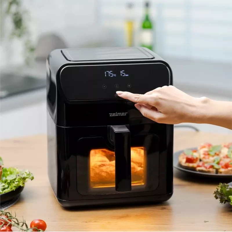 Zelmer ZAF6500 Φριτέζα Αέρος 6.5 l 1500 W Μαύρο
