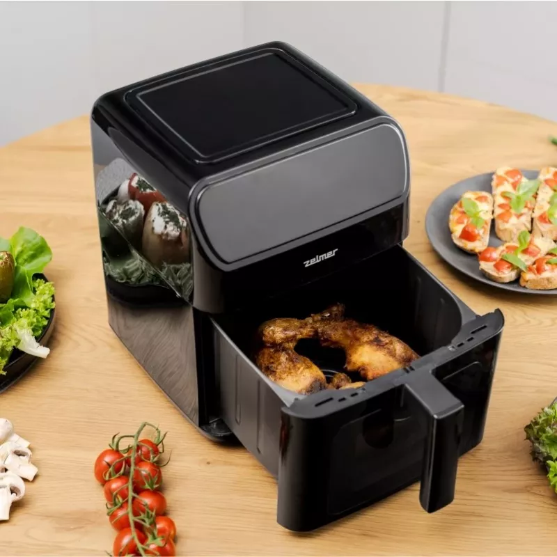 Zelmer ZAF6500 Φριτέζα Αέρος 6.5 l 1500 W Μαύρο
