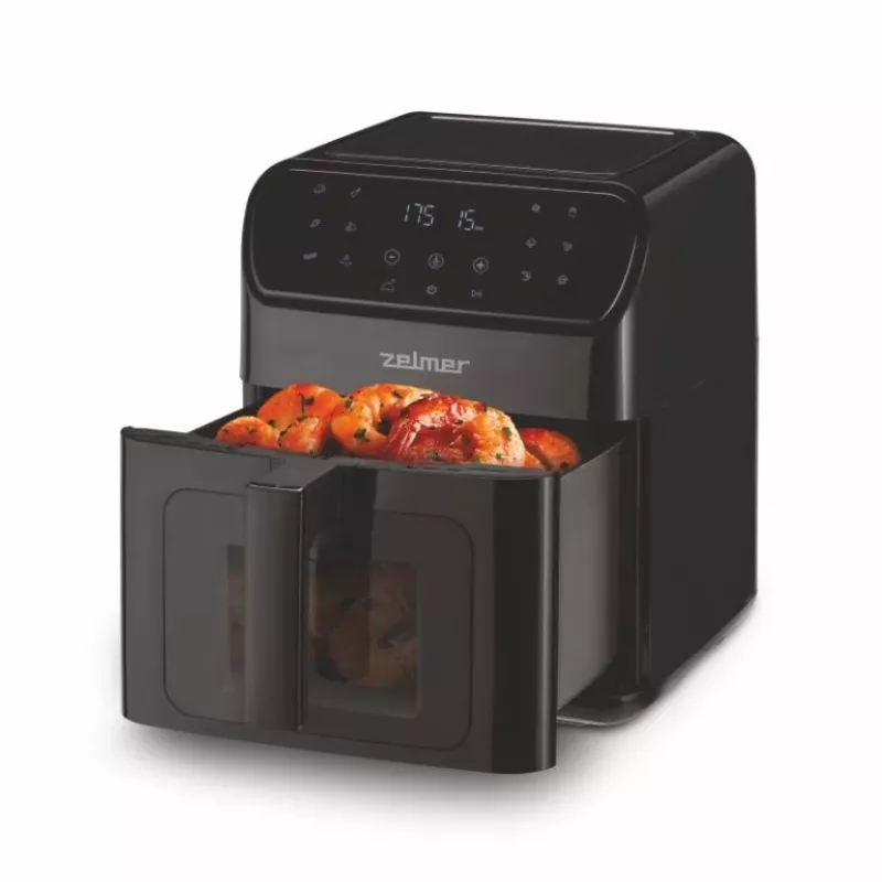 Zelmer ZAF6500 Φριτέζα Αέρος 6.5 l 1500 W Μαύρο