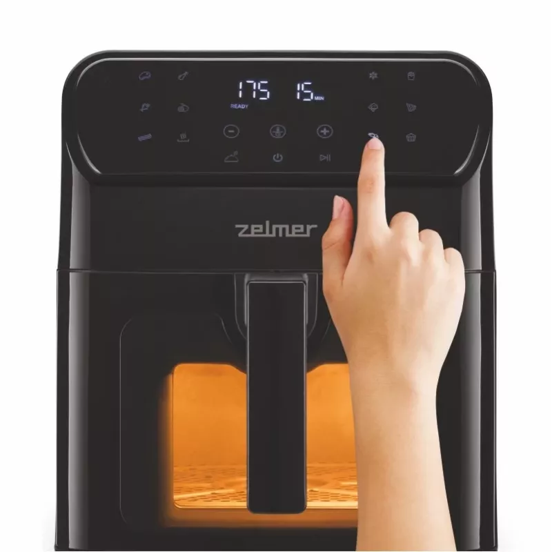 Zelmer ZAF6500 Φριτέζα Αέρος 6.5 l 1500 W Μαύρο