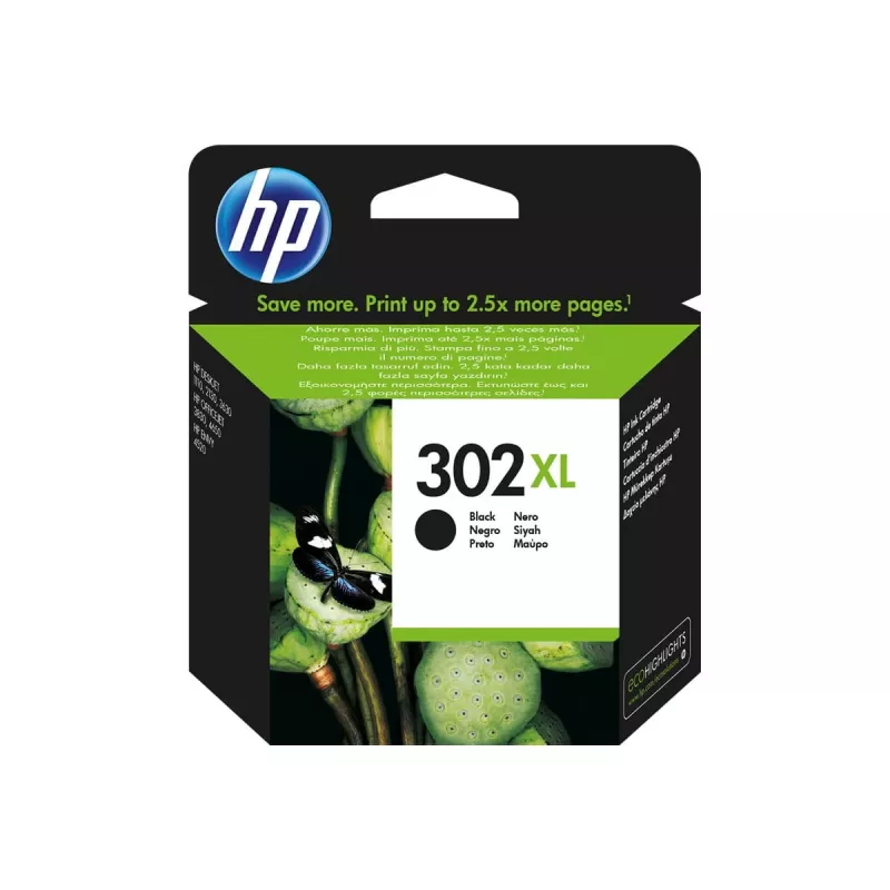 HP 302XL Μελάνι Μαύρο