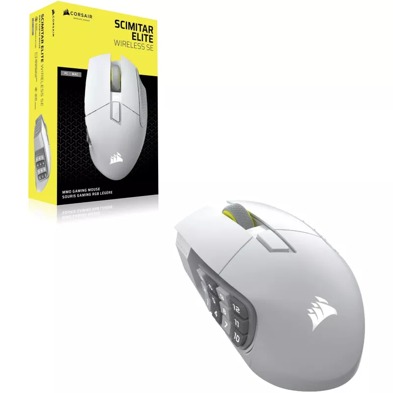 Corsair Scimitar Elite Wireless SE Ποντίκι Gaming Δεξιόχειρας RF Wireless Bluetooth 33000 DPI