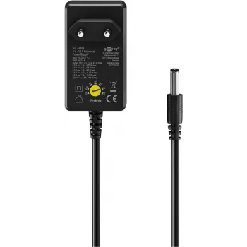 Goobay 64569 Φορτιστής για Φορητές Συσκευές Universal Μαύρο AC - DC Indoor (64569)