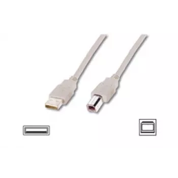 Logilink Καλώδιο Σύνδεσης USB 2.0 USB-A σε USB-B USB A Αρσενικό USB B Αρσενικό