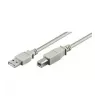Logilink Καλώδιο Σύνδεσης USB 2.0 USB-A σε USB-B USB A Αρσενικό USB B Αρσενικό