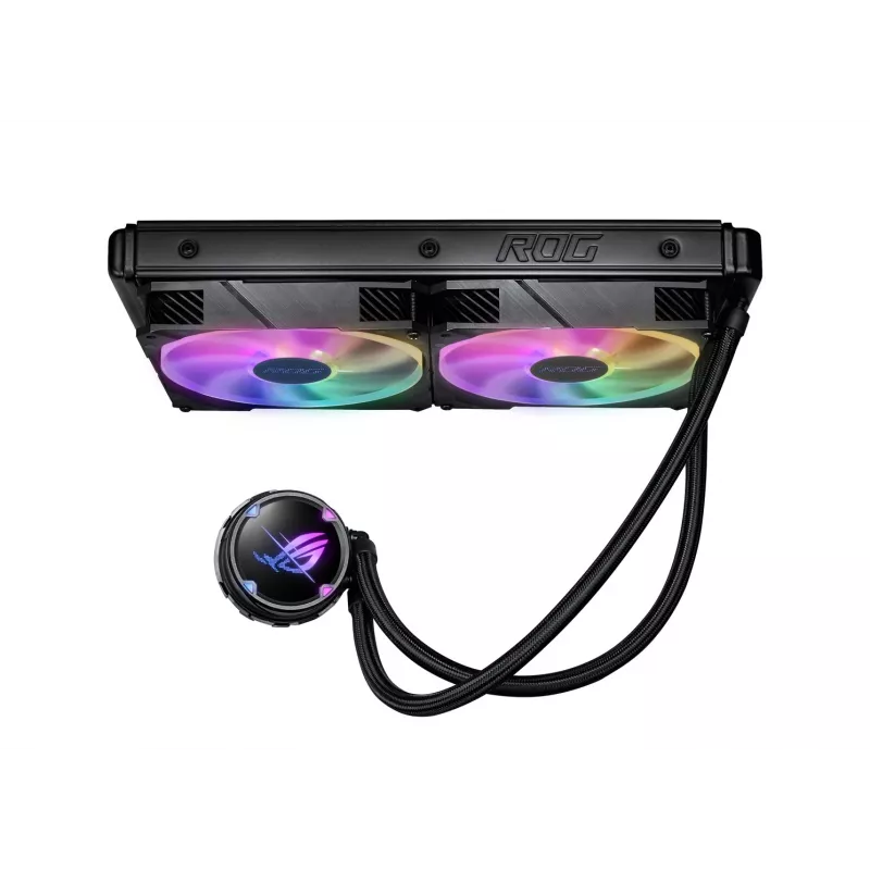 ASUS ROG STRIX LC II 280 ARGB Επεξεργαστής All-in-One Υδρόψυξη 14 cm Μαύρο 1 τεμ.