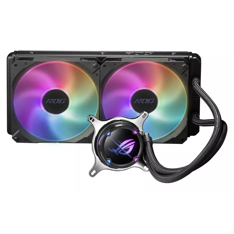 ASUS ROG STRIX LC II 280 ARGB Επεξεργαστής All-in-One Υδρόψυξη 14 cm Μαύρο 1 τεμ.