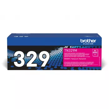 Brother TN-329M Τόνερ, Magenta, 6000 Σελίδες
