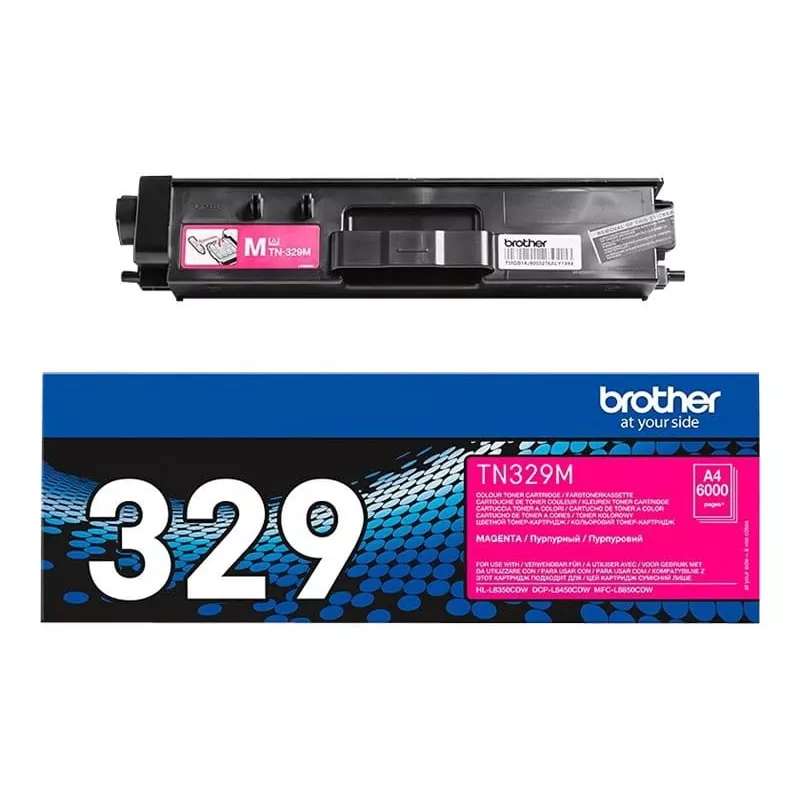 Brother TN-329M Τόνερ, Magenta, 6000 Σελίδες