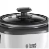 Russell Hobbs 27020-56 μίνι μηχανή ρυζιού, 0,4 L, μαύρο/λευκό