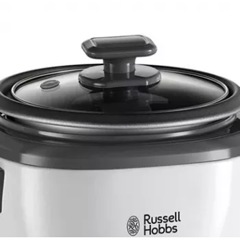 Russell Hobbs 27020-56 μίνι μηχανή ρυζιού, 0,4 L, μαύρο/λευκό
