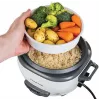 Russell Hobbs 27020-56 μίνι μηχανή ρυζιού, 0,4 L, μαύρο/λευκό