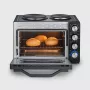 Severin TO 2073 XXL μίνι φούρνος 60 L 2200 W μαύρο με γκριλ