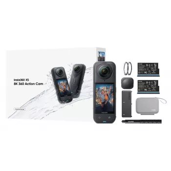 Insta360 X5 Bundle αθλητική κάμερα 72 MP 8K Ultra HD 360°