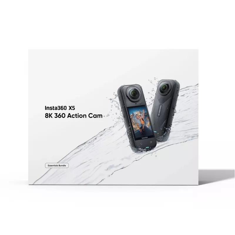 Insta360 X5 Bundle αθλητική κάμερα 72 MP 8K Ultra HD 360°