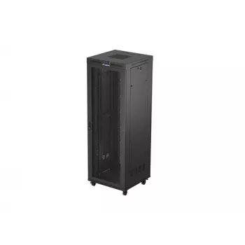 Ερμάριο rack δαπέδου LANBERG FF01-8847-23BL 19 ίντσες 47U 800x800 μαύρο