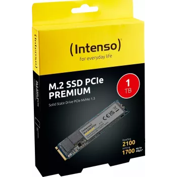 Intenso PREMIUM - SSD - 1TB - εσωτερικός - M.2 2280 - PCI Express 3.0 x4 (NVMe) (3835460)