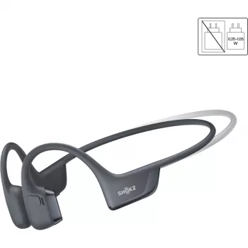 SHOKZ OpenRun Pro 2 Mini Ακουστικά Ασύρματα Αθλητικά με βραχίονα αυτιού Bluetooth Μαύρο