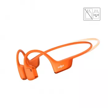 SHOKZ OpenRun Pro 2 Mini Ακουστικά ασύρματα Αθλητικά με βραχίονα αυτιού Bluetooth Πορτοκαλί