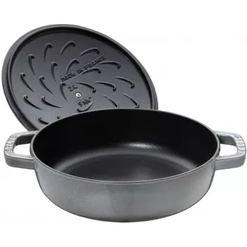 Βαθύ τηγάνι με καπάκι STAUB 28 cm 40511-470-0