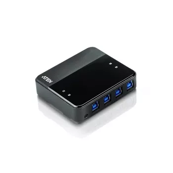 ATEN US434 4x4 USB 3.2 Gen1 διακόπτης κοινής χρήσης περιφερειακών