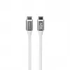 Havit CB6290 καλώδιο USB Type-C σε USB Type-C 1 m 10 Gbit/s γκρι λευκό