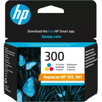 HP 300 μελανοδοχείο χρώμα Vivera 4ml Deskjet D2560 F4280 All-in-One (ML)