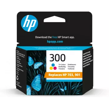 HP 300 μελανοδοχείο χρώμα Vivera 4ml Deskjet D2560 F4280 All-in-One (ML)